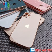 [ĐỘ iP12] Ốp lưng iphone 6,6S Plus,7, 7Plus,8, 8Plus,XS Max, 11 Pro Max - Nhựa dẻo -- VIỀN BÓNG -- Thiết kế viền vuông
